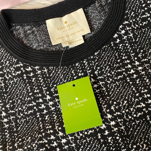 Kate Spade Out West Mod Plaid Sweater Dress - Picture 6 of 6